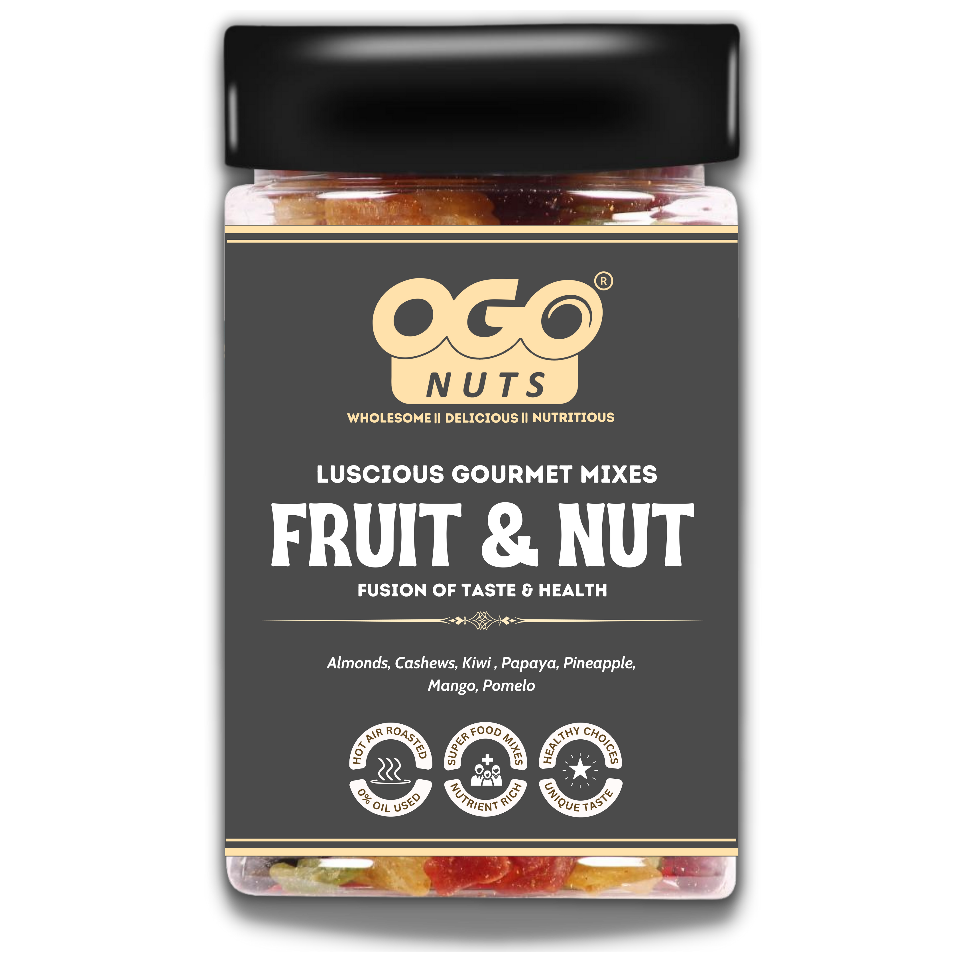 Ogonuts Fruit & Nut Mix | Luscious Gourmet Mixes – OgoNuts