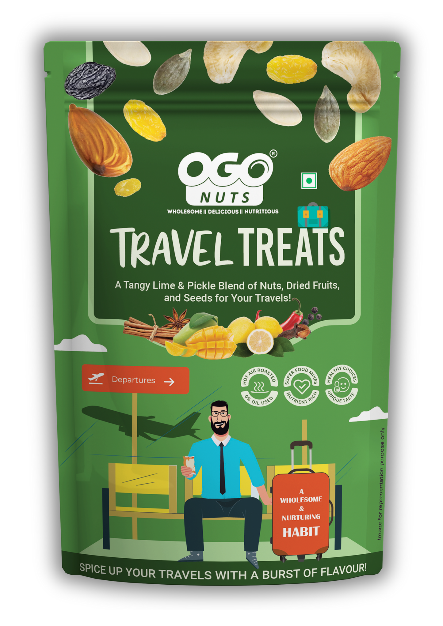 Travel Treats Super Snack Mix 100g