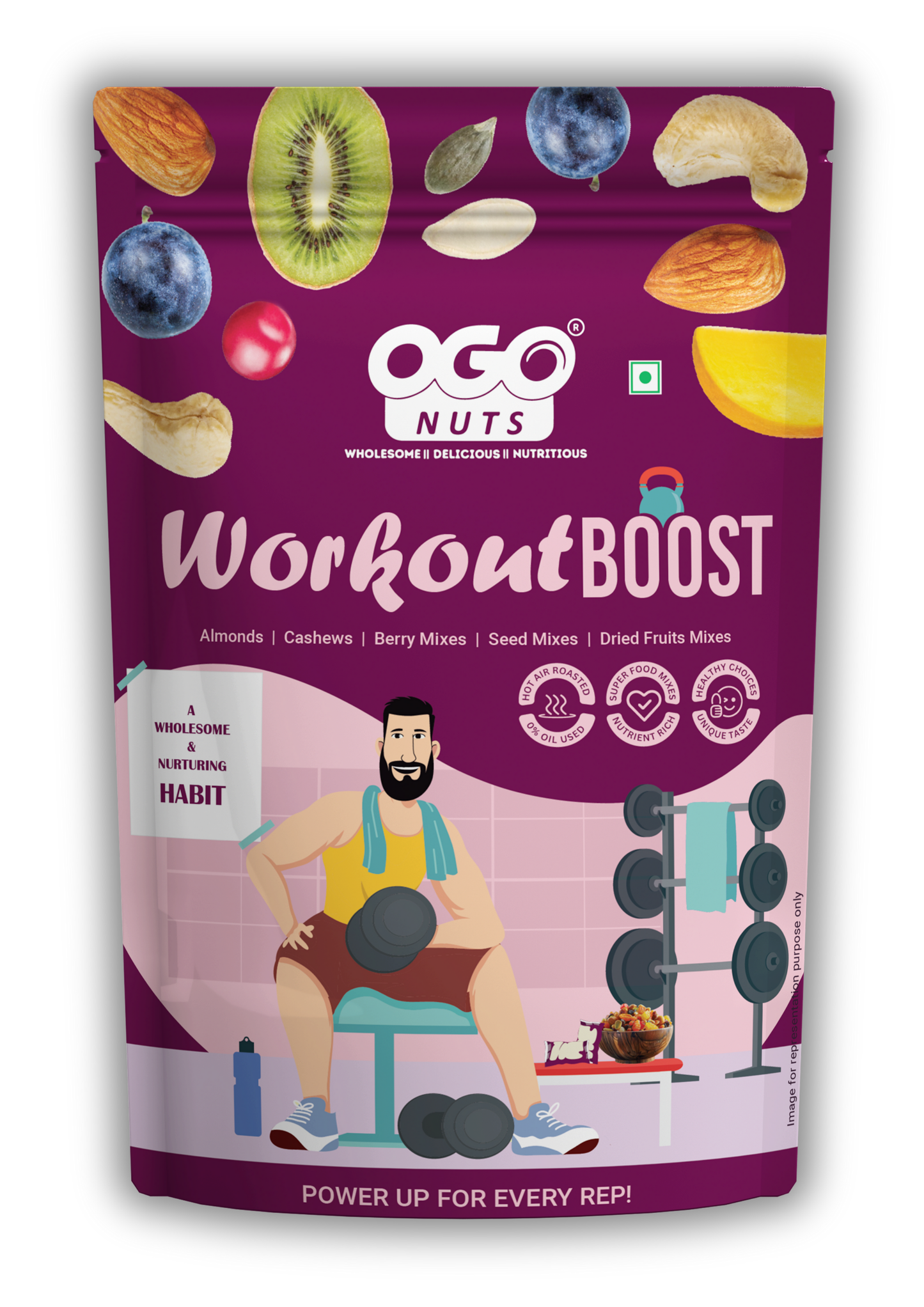 Workout Boost Super Snack Mix 100g