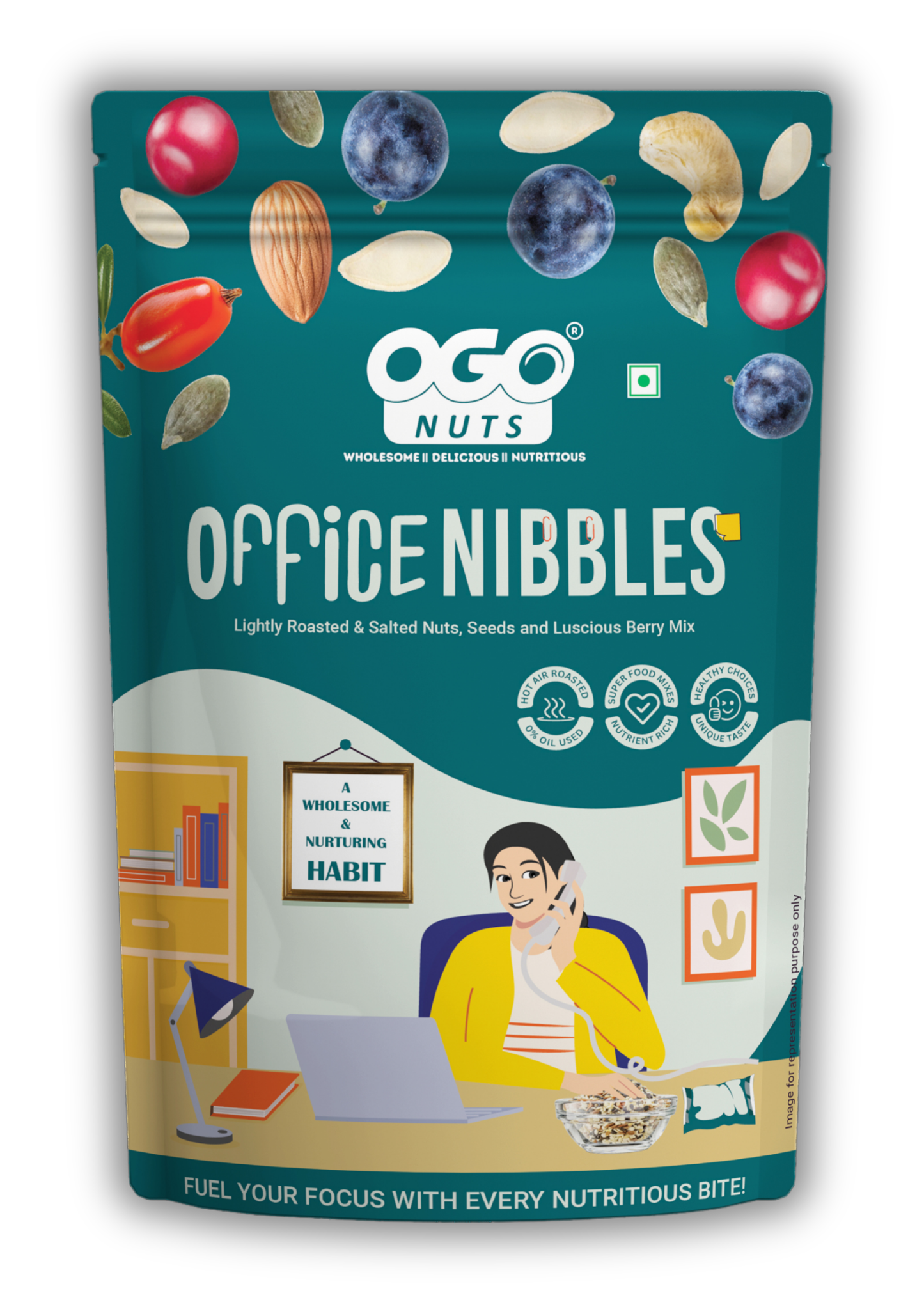 Office Nibbles Super Snack Mix 100g