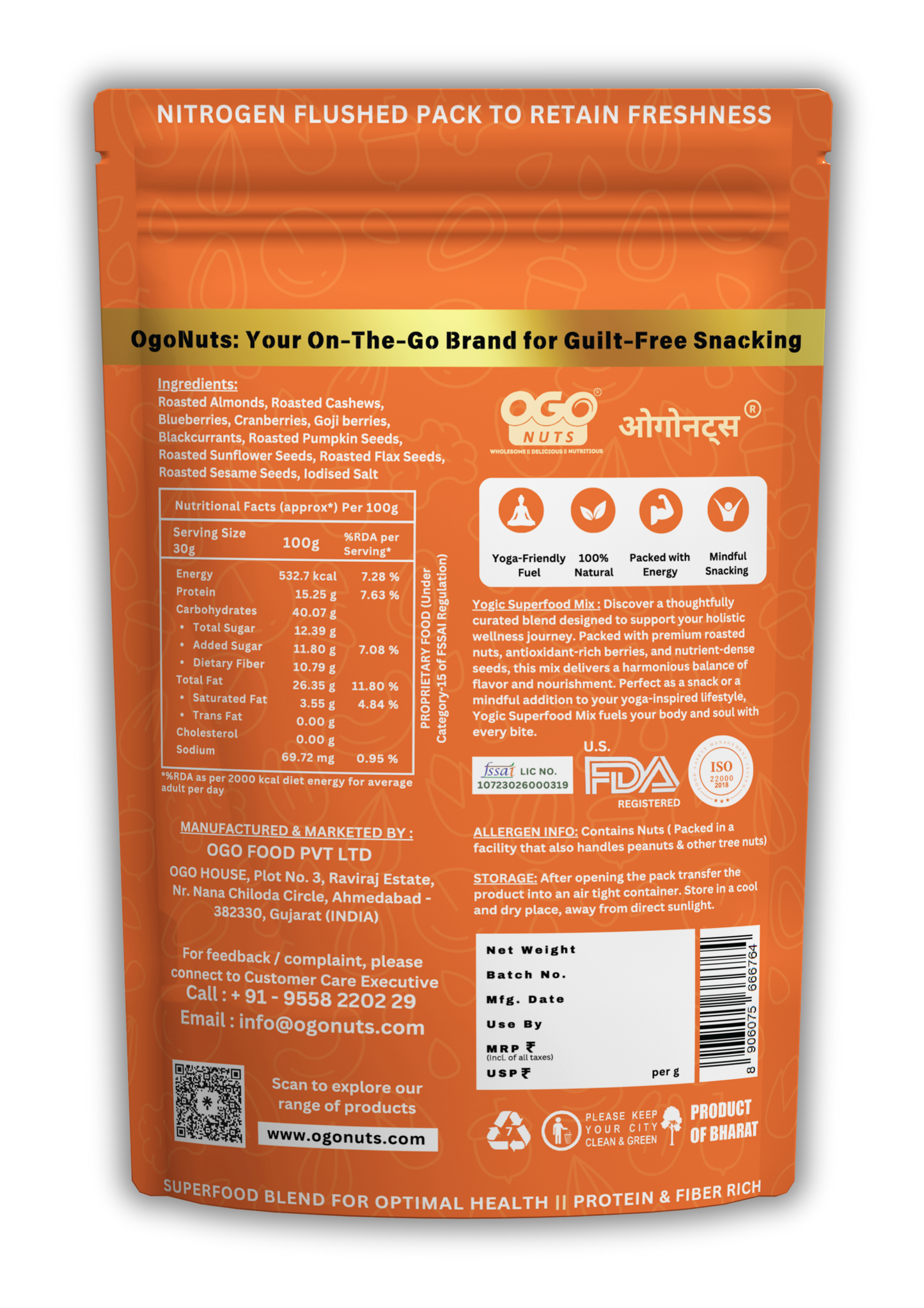 Yogic Superfood Mix 100g